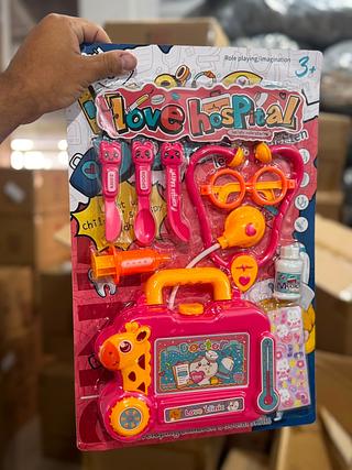 KIT 10 PCS LOVE HOSPITAL FEMININO