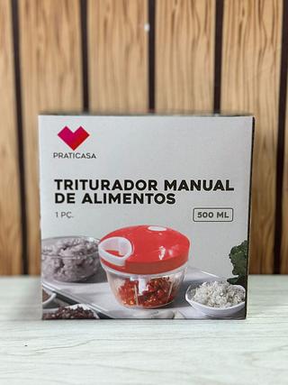 TRITURADOR MANUAL 500ML CORES VARIADAS
