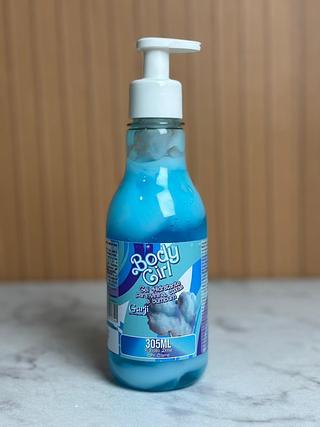 GEL HIDRATANTE PARA VIRILHA COXAS E BUBUM SABOR ALGODAO DOCE COM CREME