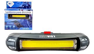 LANTERNA PARA BICICLETA LED RECARREGÁVEL