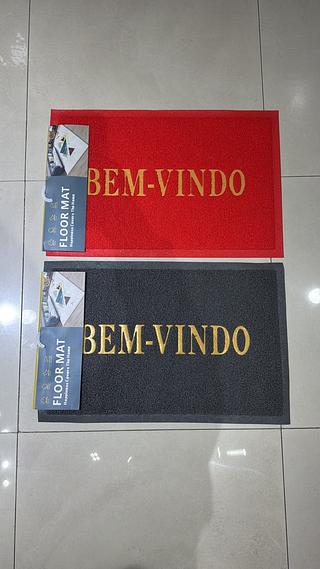 TAPETE DE PORTA BEM VINDO ( EMBORRACHADO)