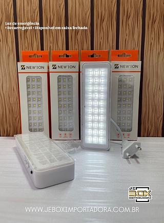 LUZ DE EMERGENCIA RECARREGAVEL