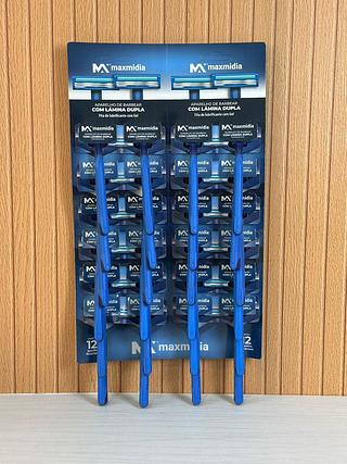 CARTELA DE BARBEADOR COM 24 PEÇAS