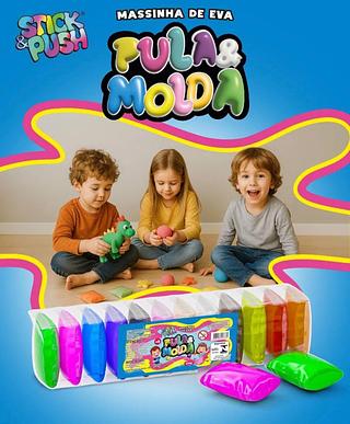 12 KIT MASSINHA DE EVA