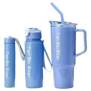 KIT GARRAFA COPO TENDÊNCIA AGUA SQUEEZE PARA ACADÊMIA E ESCOLA