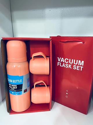 KIT GARRAFA TERMICA COM 3 XICARAS