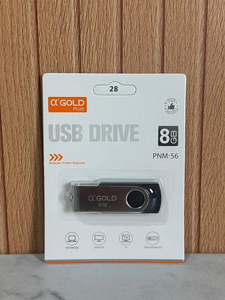 USB DRIVE 8GB GOLD