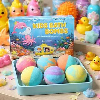 KIDS BATH BOMBS BOX 6 UNIDADES
