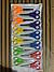 KIT COM 12 TESOURAS COLORIDAS