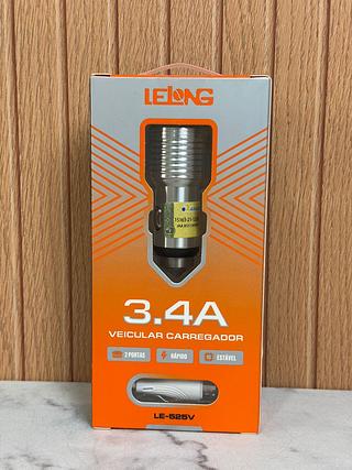 CARREGADOR VEICULAR 3.4A