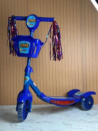 PATINETE INFANTIL AZUL E ROSA