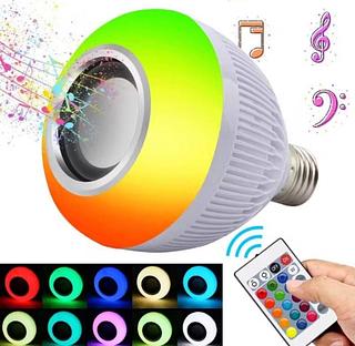 LÃMPADA BLUETOOTH RGB COLORIDO E LUZ BRANCA