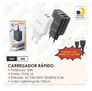 carregador lelong 4.1 carga rapido