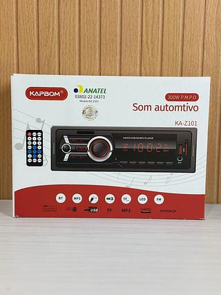 SOM AUTOMOTIVO BT COM CONTROLE REMOTO