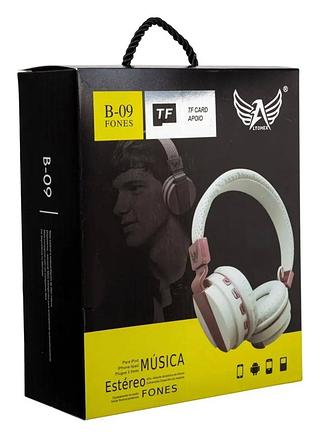 FONE HEADSET BLUETOOTH ALTOMEX B-09 BATERIA COM MICROFONE