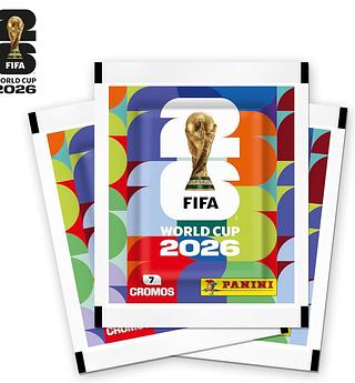 FIGURINHA DA COPA 2026 PACOTE C/ 7