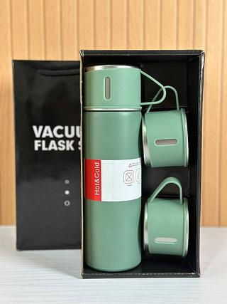 KIT GARRAFA TERMICA COM 3 XICARAS