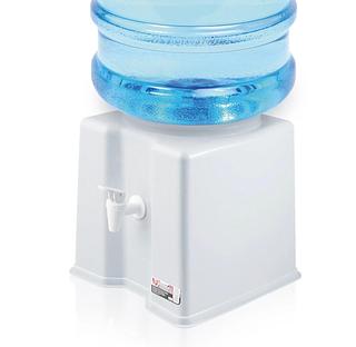 SUPORTE PARA GALÃO ÁGUA QUADRADO BRANCO