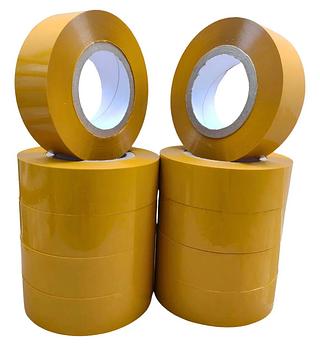 FITA ADESIVA MARROM 42 MM REFORÇADA -300 METROS