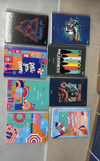 CADERNO 10 MATERIAS CAPA DURA FOLHAS