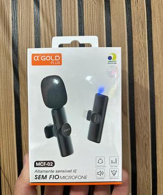 MICROFONE LAPELA PARA IOS