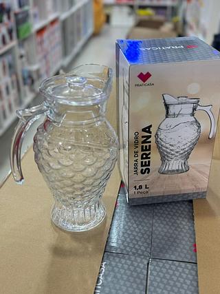 JARRA DE VIDRO SERENA 1,8 L