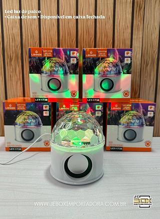CAIXA DE SOM COM LED