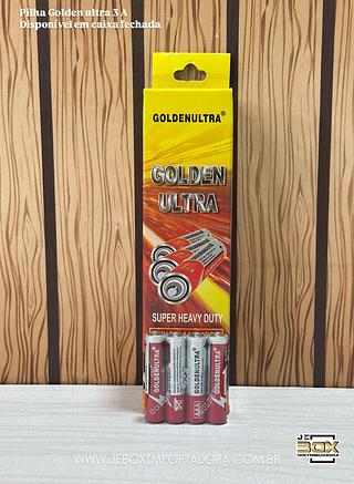 PILHA GOLDEN ULTRA AA COM 60 UNIDADES