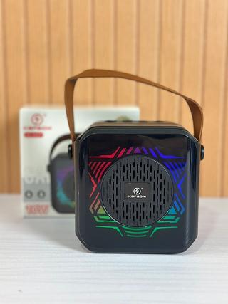 CAIXA DE SOM BT RGB COM SUPORTE DE CELULAR 10W