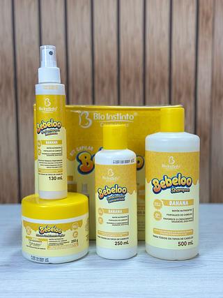 KIT CAPILAR BEBELOO SABOR BANANA