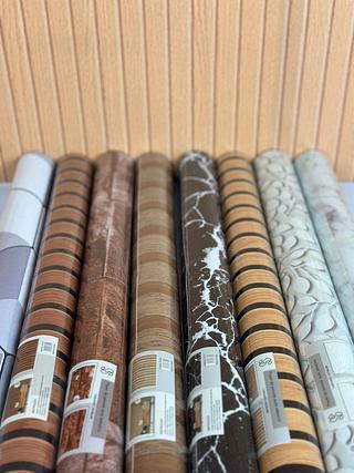 PAPEL DE PAREDE ADESIVO 45X5M ESTAMPAS VARIADAS