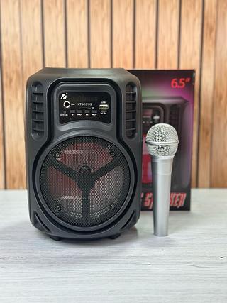 CAIXA DE SOM COM MICROFONE