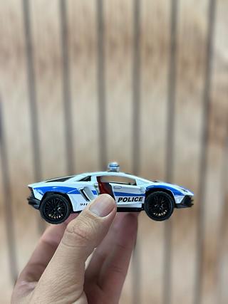 CARRO DE POLICIA DE FERRO