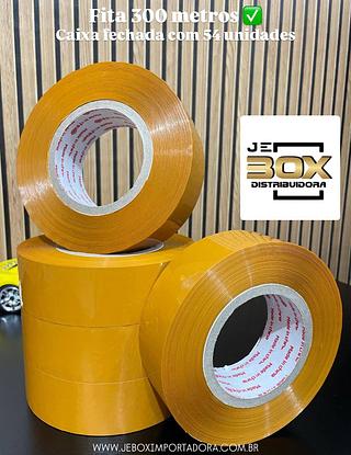 FITA DUREX MARRON 300 METROS