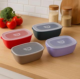 ORGANIZADOR MULTIUSO RETANGULAR 9,8 L CORES VARIADAS
