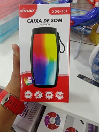 CAIXA DE SOM LED