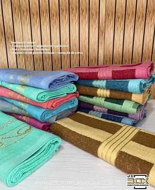 KIT 12 TOALHA DE BANHO