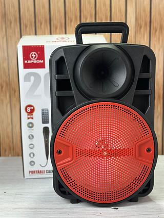 CAIXA DE SOM COM CONTROLE E MICROFONE