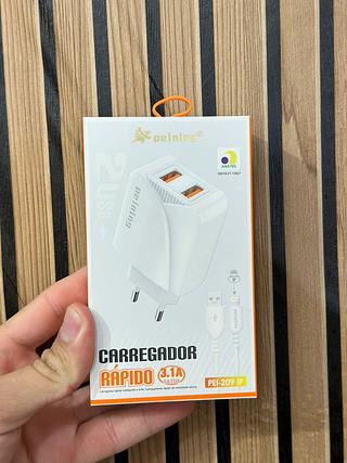 CARREGADOR RAPIDO PARA IOS