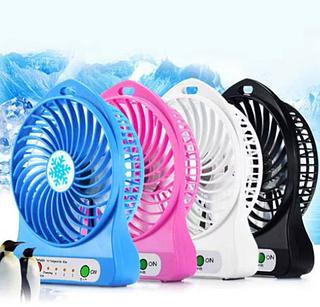 MINI VENTILADOR PORTÁTIL USB RECARREGÁVEL -3 VELOCIDADE