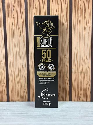 POMADA MASSAGEADORA SUPER BLACK