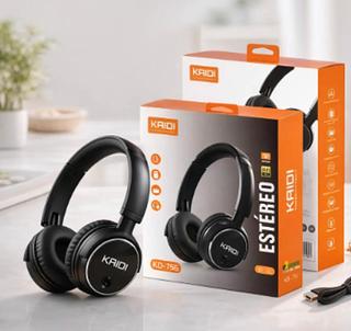 FONE DE OUVIDO HEADFONE BLUETOOTH RÁDIO FM CARTÃO SD