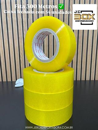 FITA TRANSPARENTE 300 METROS trasparente