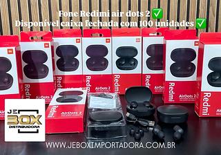 FONE DE OUVIDO BLUETOOTH REDMI VERMELHO