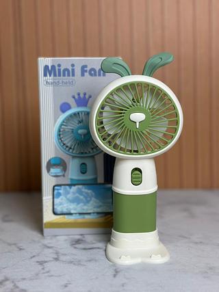 MINI VENTILADOR COM SUPORTE PARA CELULAR
